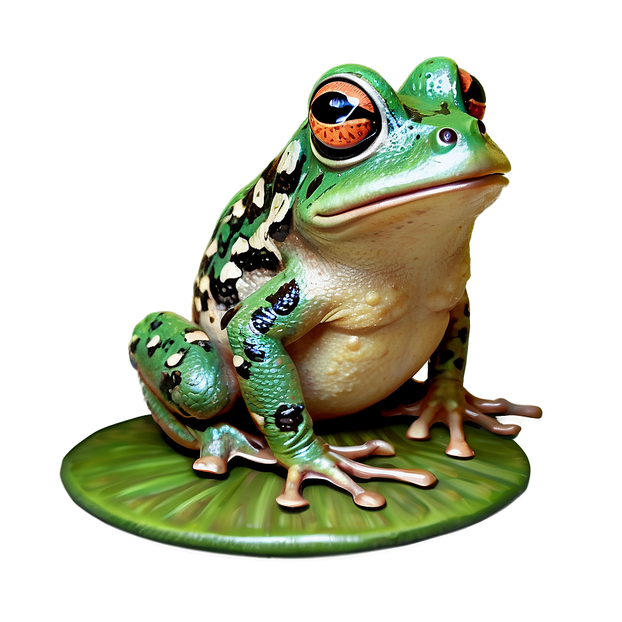 Vintage Frog Drawing Png 05032024