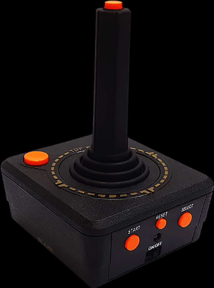 Vintage Game Controller Black