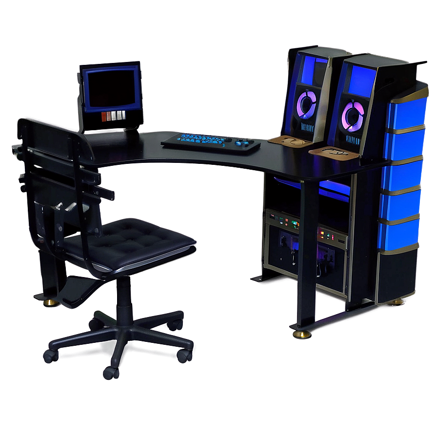 Vintage Gaming Desk Png Dcc