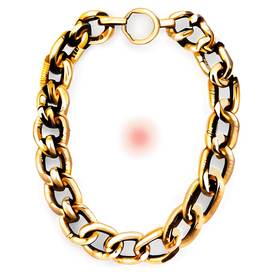 Vintage Gold Chain Png 05042024