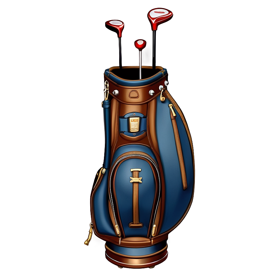 Vintage Golf Bag Png 22