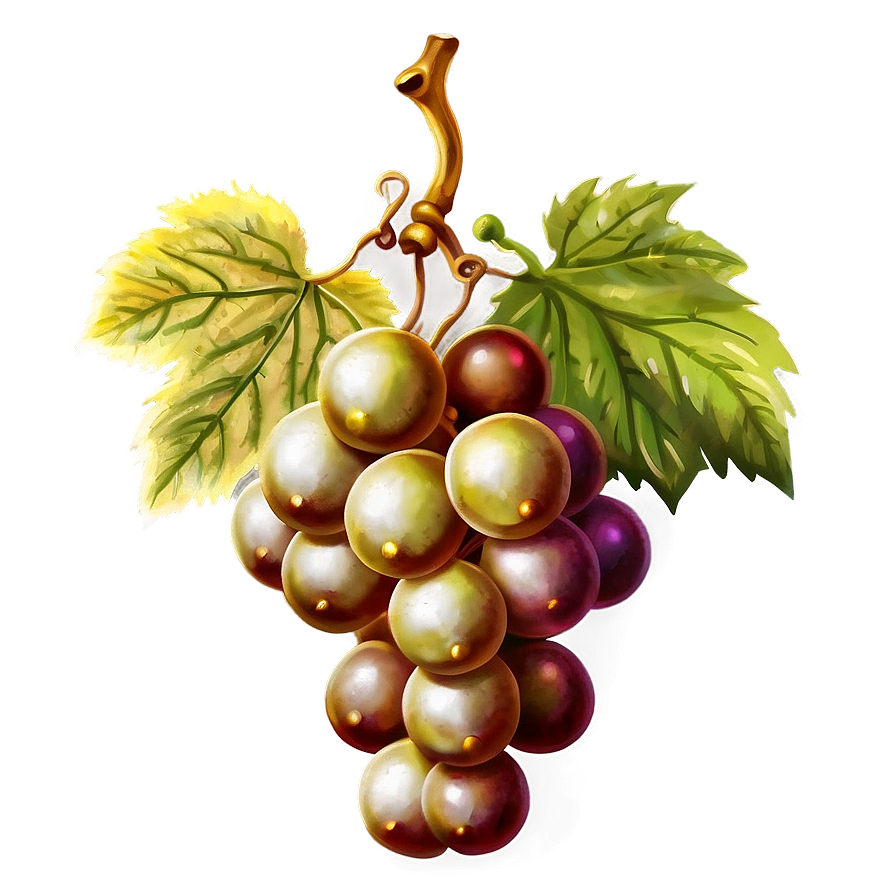 Vintage Grapes Png 05242024