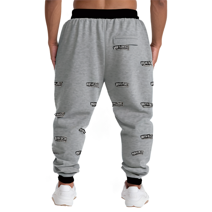 Vintage Grey Sweatpants Png Yiu