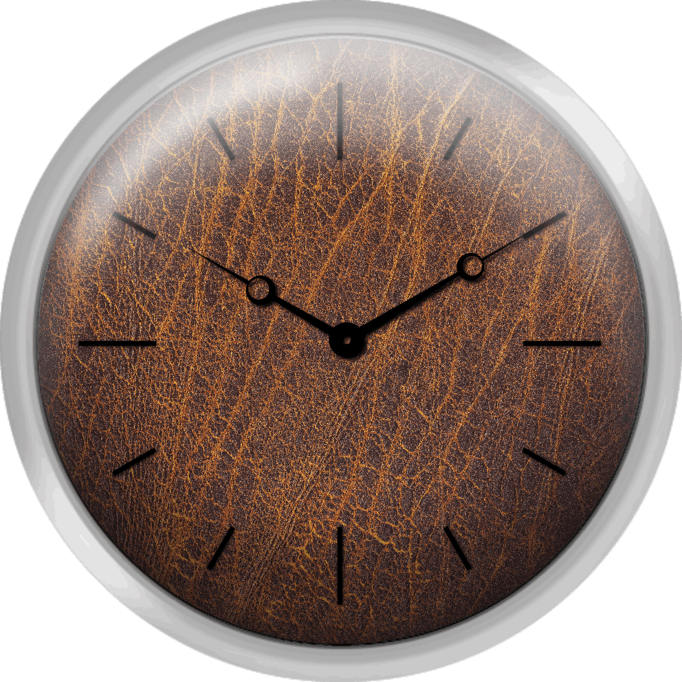 Vintage Grunge Texture Clock Face
