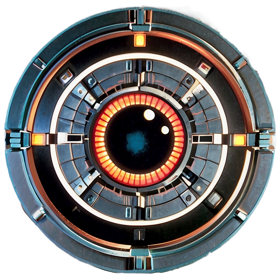 Vintage Hal 9000 Logo Png 57