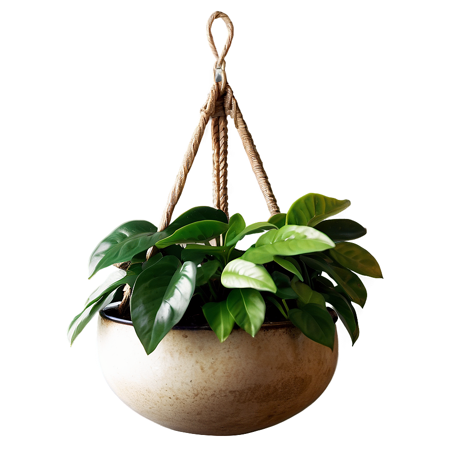 Vintage Hanging Plant Png Qom