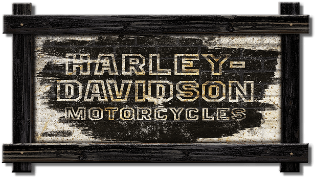 Vintage Harley Davidson Sign