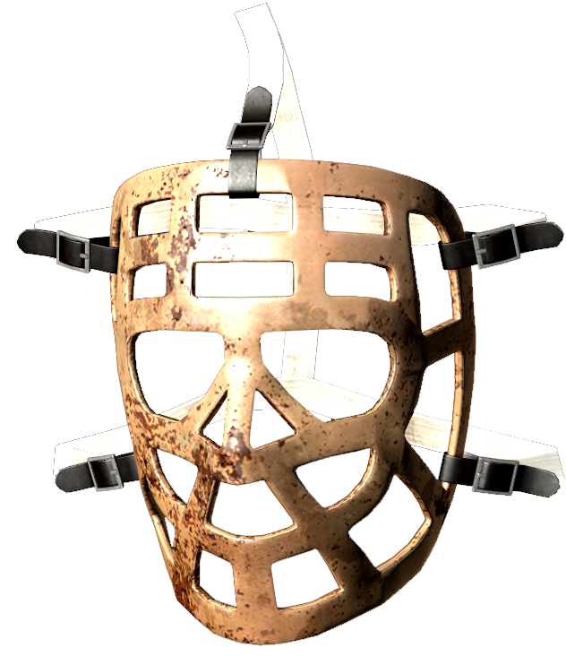 Vintage Hockey Goalie Mask