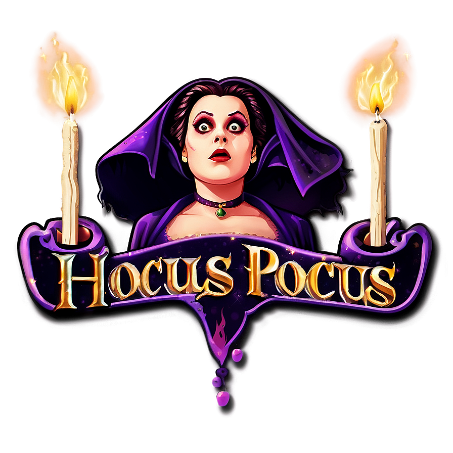 Vintage Hocus Pocus Logo Png 05212024