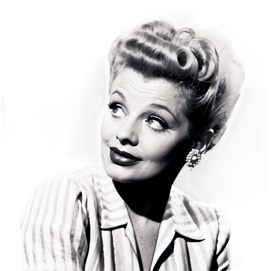 Vintage I Love Lucy Poster Png Oox