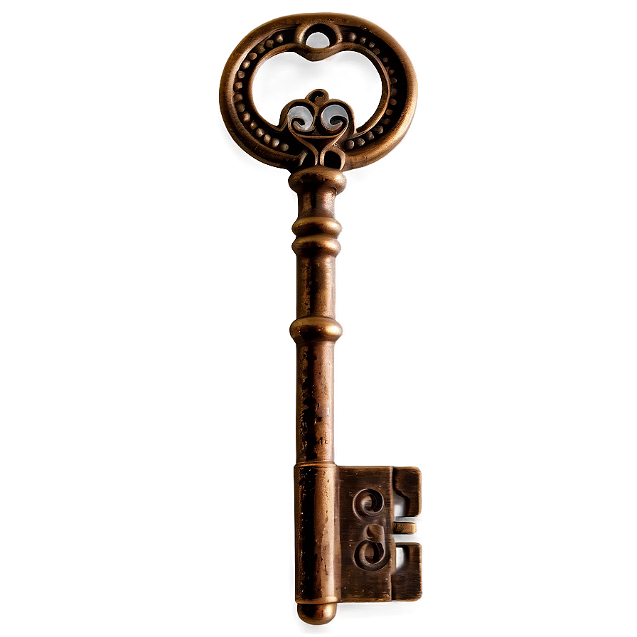 Vintage Iron Key Png 39