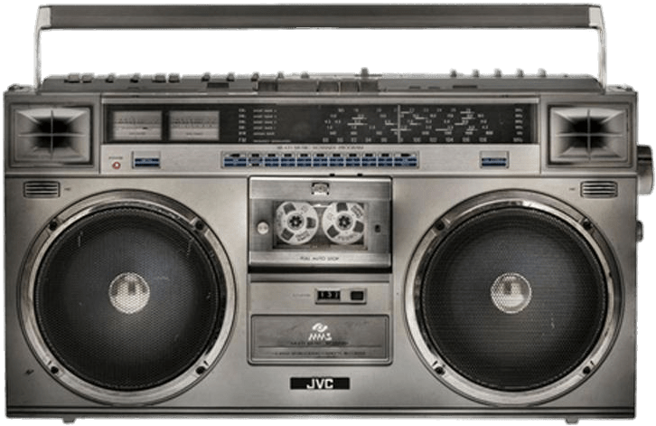 Vintage J V C Boombox