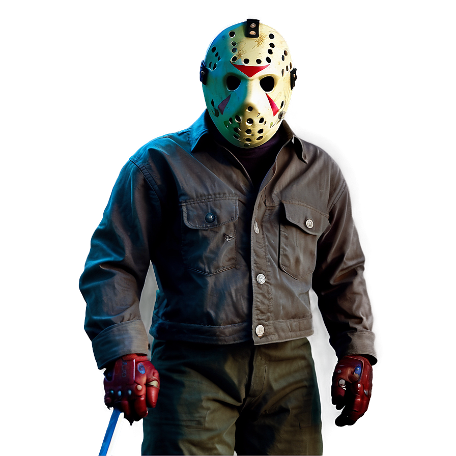 Vintage Jason Voorhees Poster Png 8