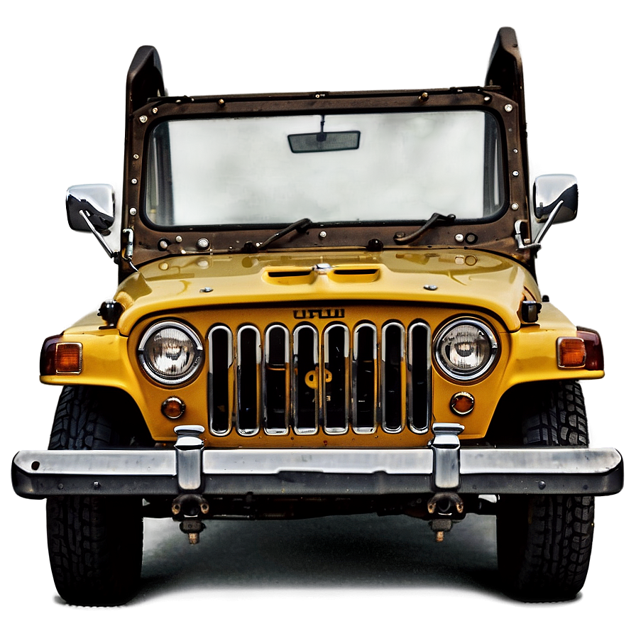 Vintage Jeep Grill Png Ikn2