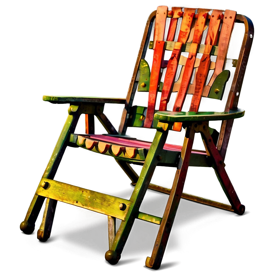 Vintage Lawn Chair Png Dup28