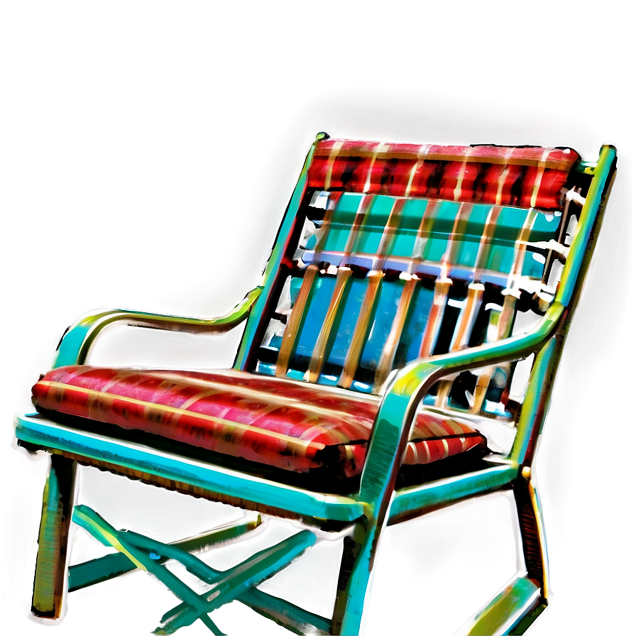 Vintage Lawn Chair Png Hns