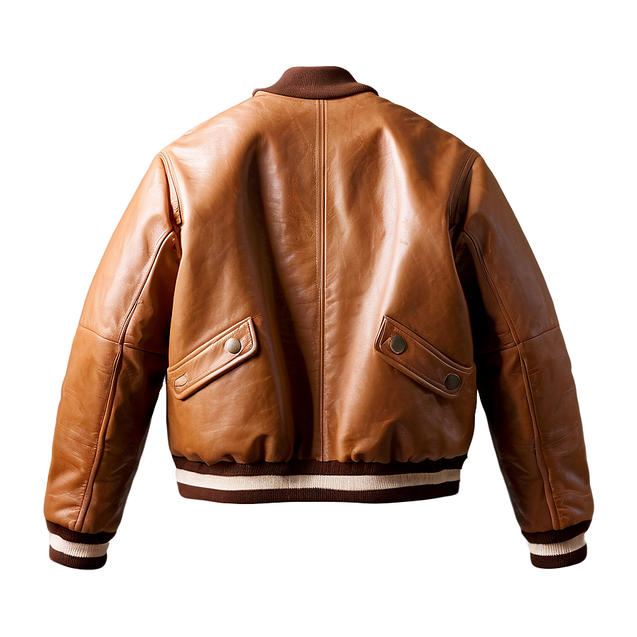 Vintage Leather Bomber Png Bbg