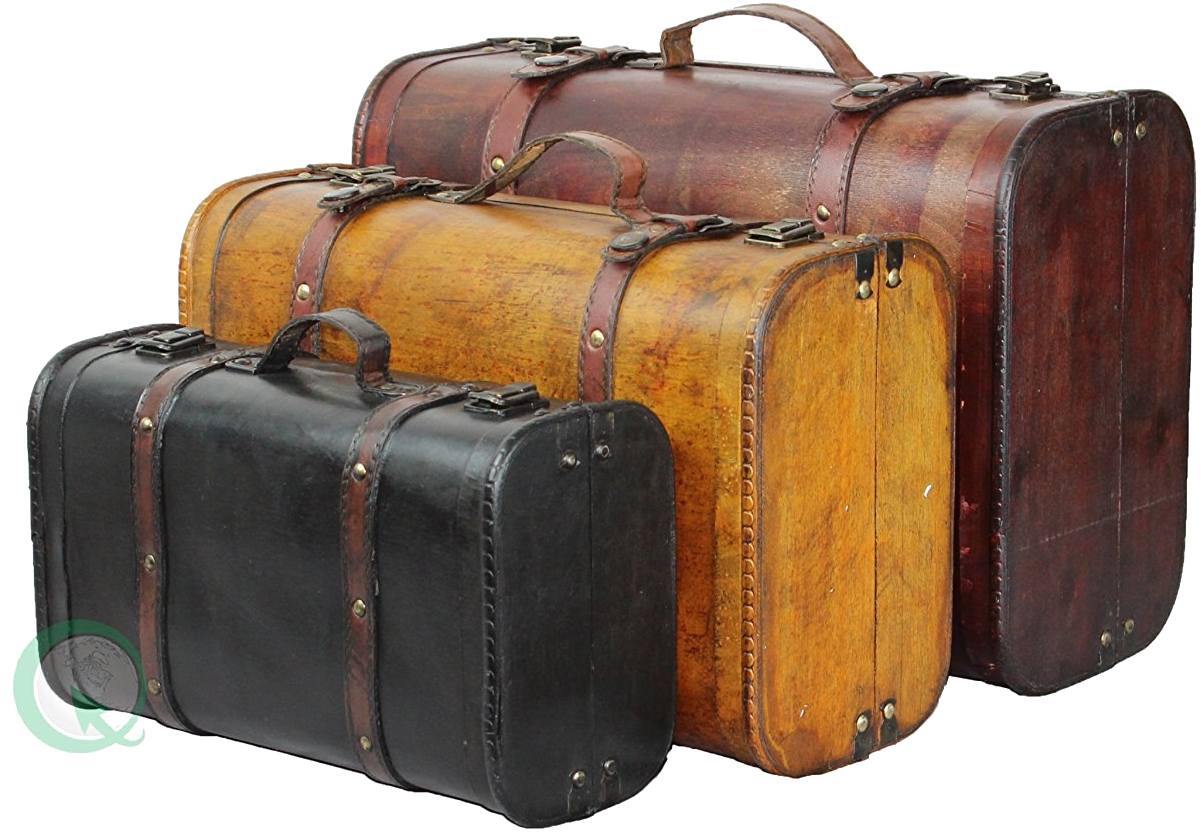 Vintage Leather Suitcases