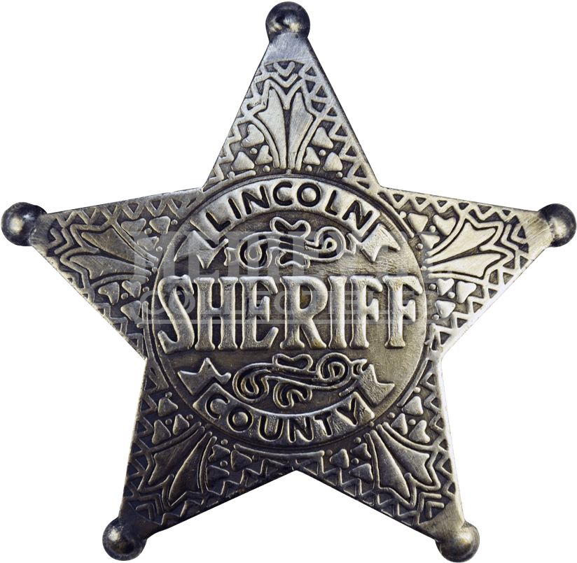 Vintage Lincoln County Sheriff Badge