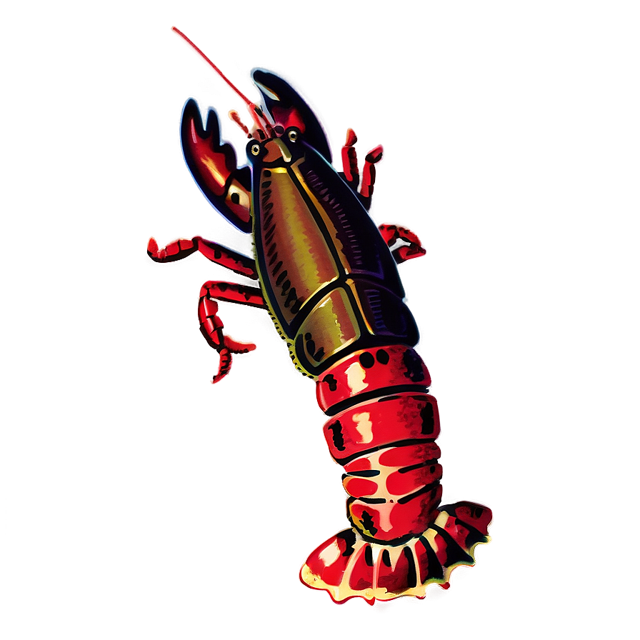 Vintage Lobster Png Pwf