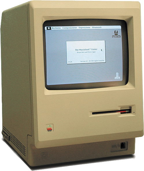 Vintage Macintosh Computer