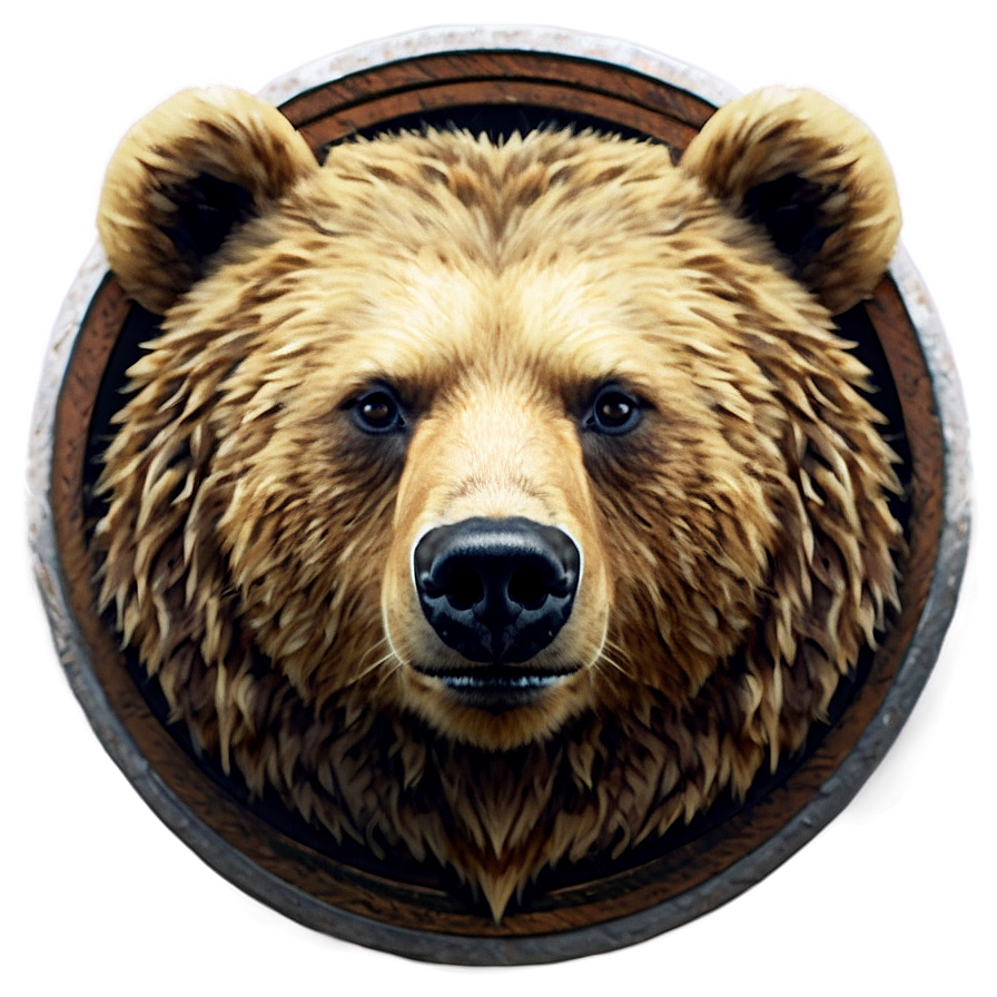 Vintage Mama Bear Emblem Png Wvk57