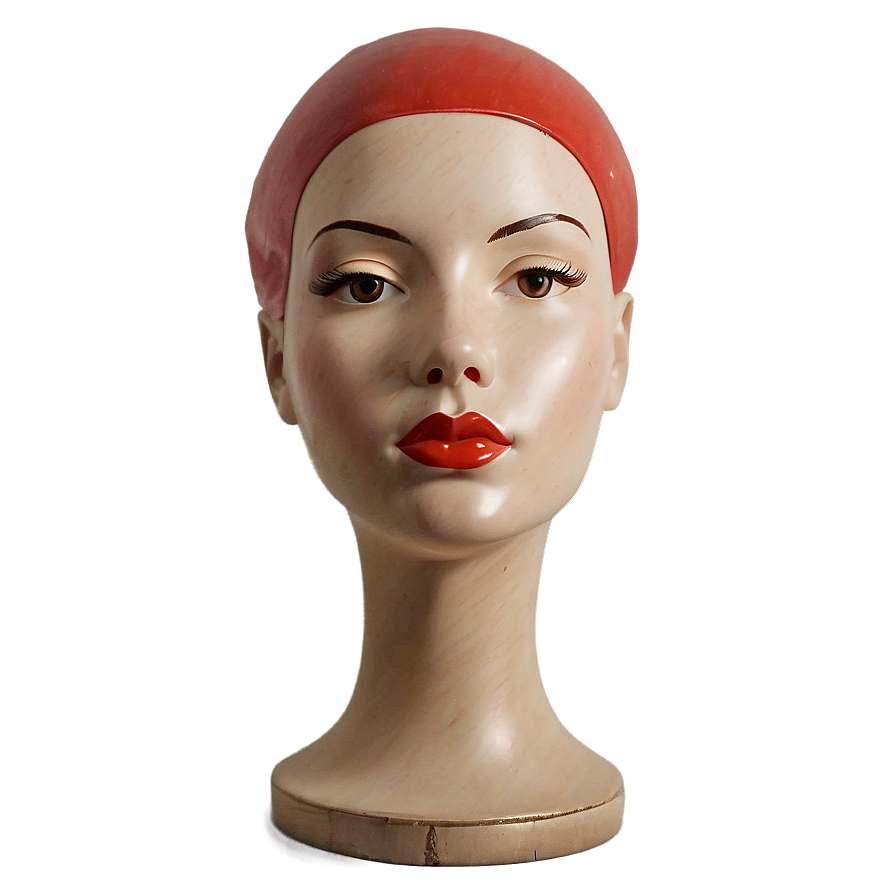 Vintage Mannequin Head Collection Png 44