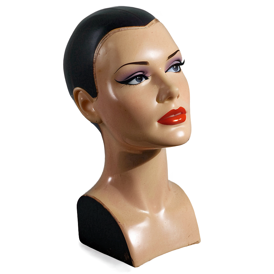 Vintage Mannequin Head Png 05242024