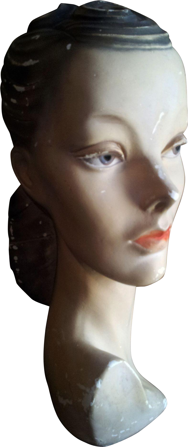 Vintage Mannequin Head Profile