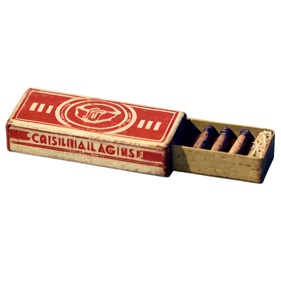 Vintage Matchbox Png Cck42