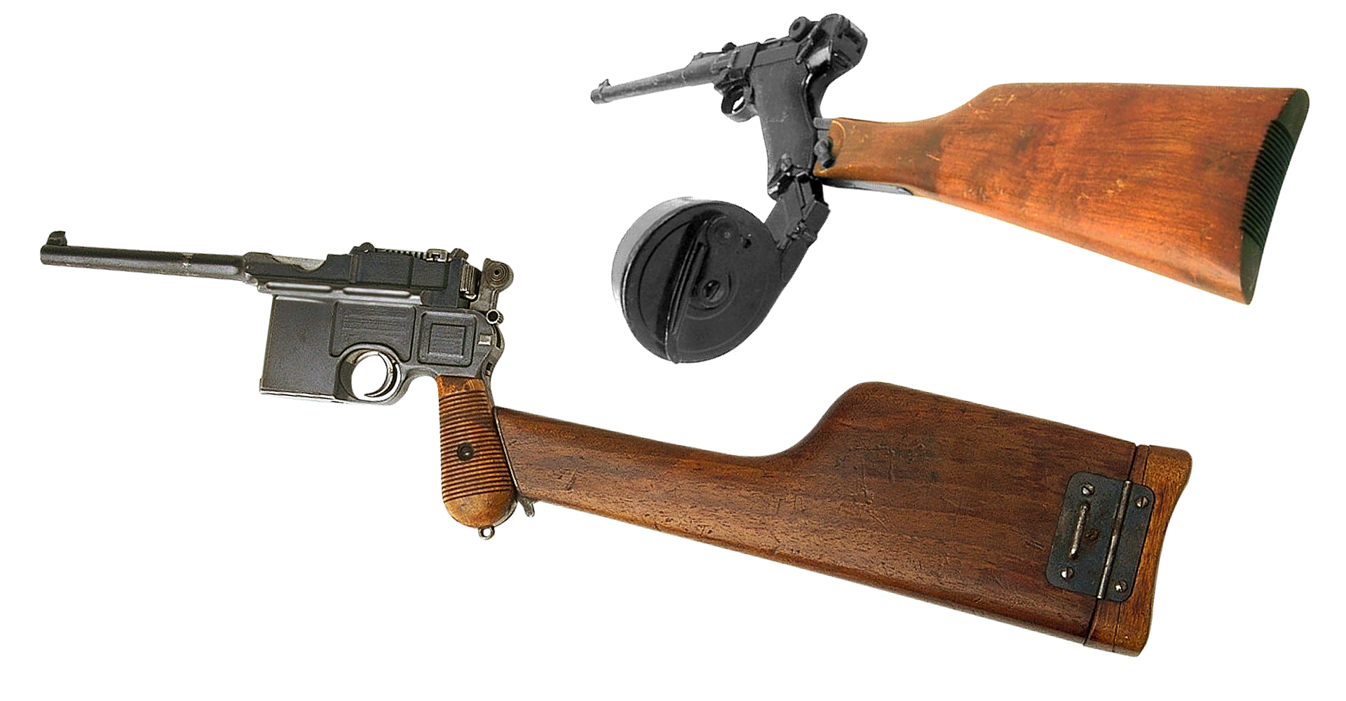 Vintage Mauser C96 Broomhandle Pistol