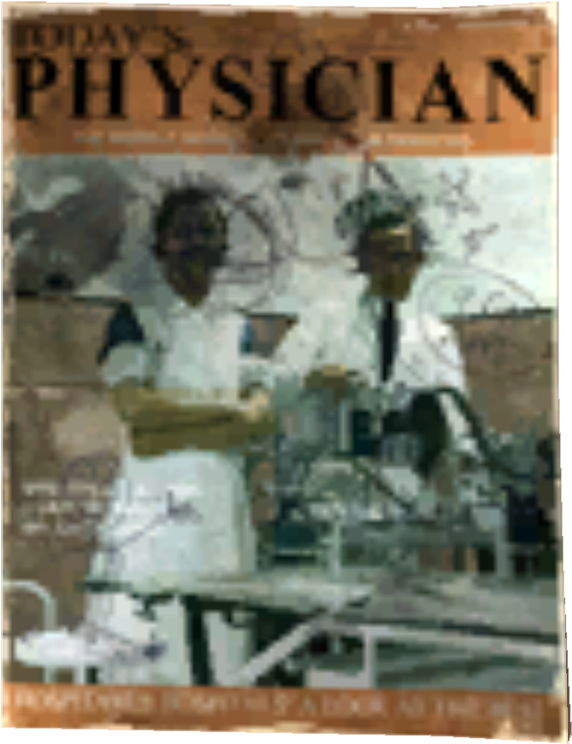 Vintage Medical Magazine Cover