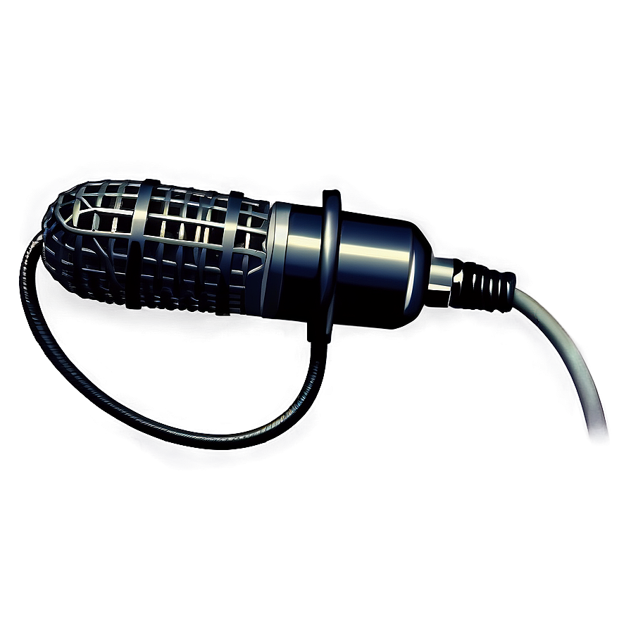 Vintage Microphone Png 04292024