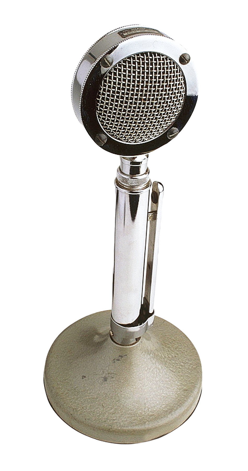 Vintage Microphone Standing