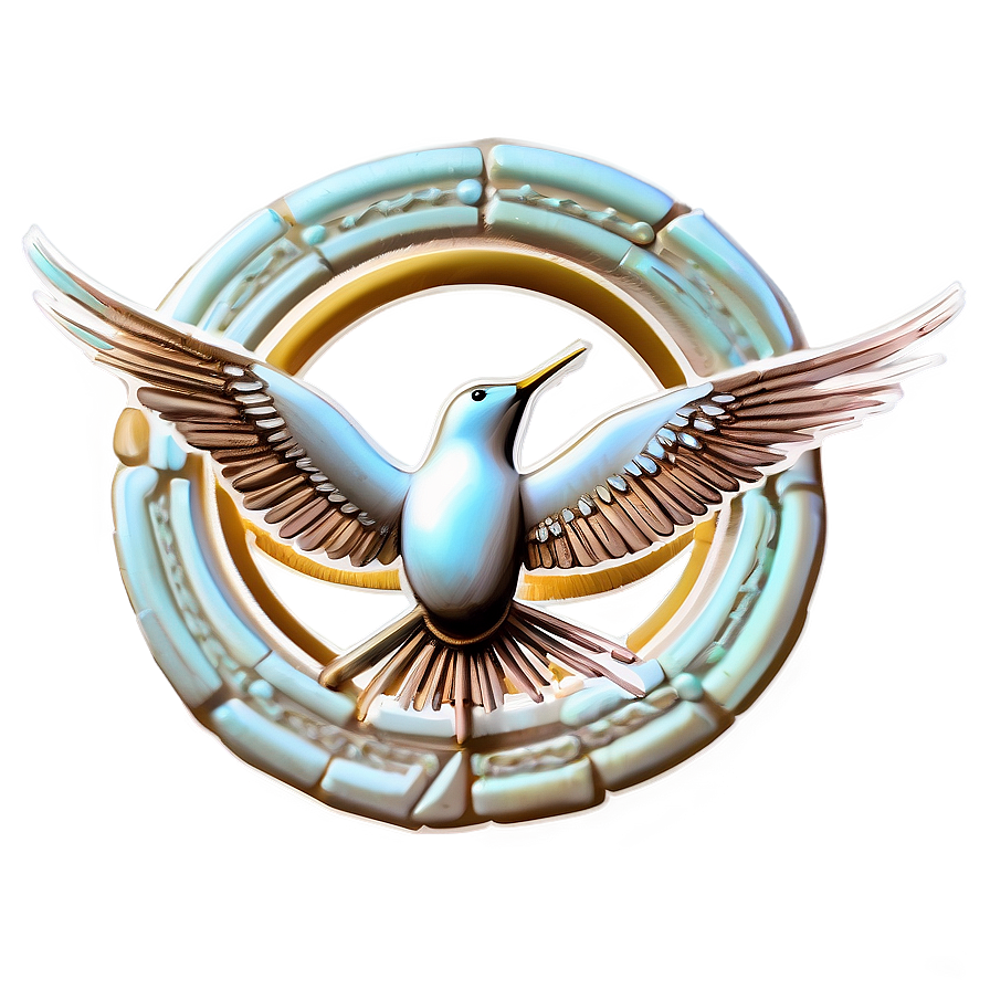 Vintage Mockingjay Illustration Png Sqq34