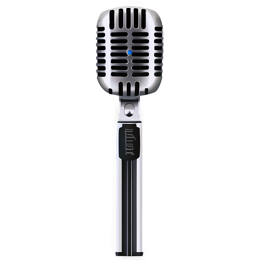 Vintage Mono Microphone Png 06242024