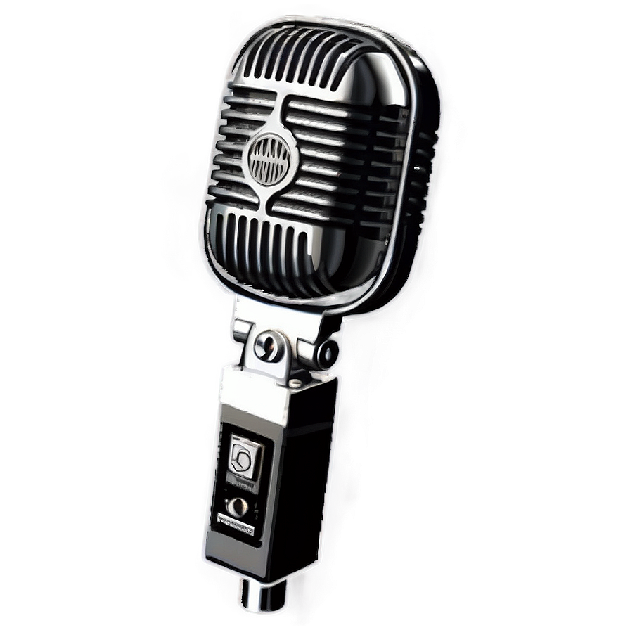 Vintage Mono Microphone Png Dhs