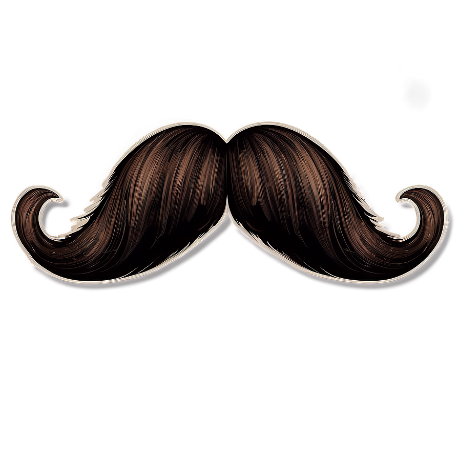 Vintage Mustache Style Png 34