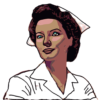 Vintage Nurse Illustration