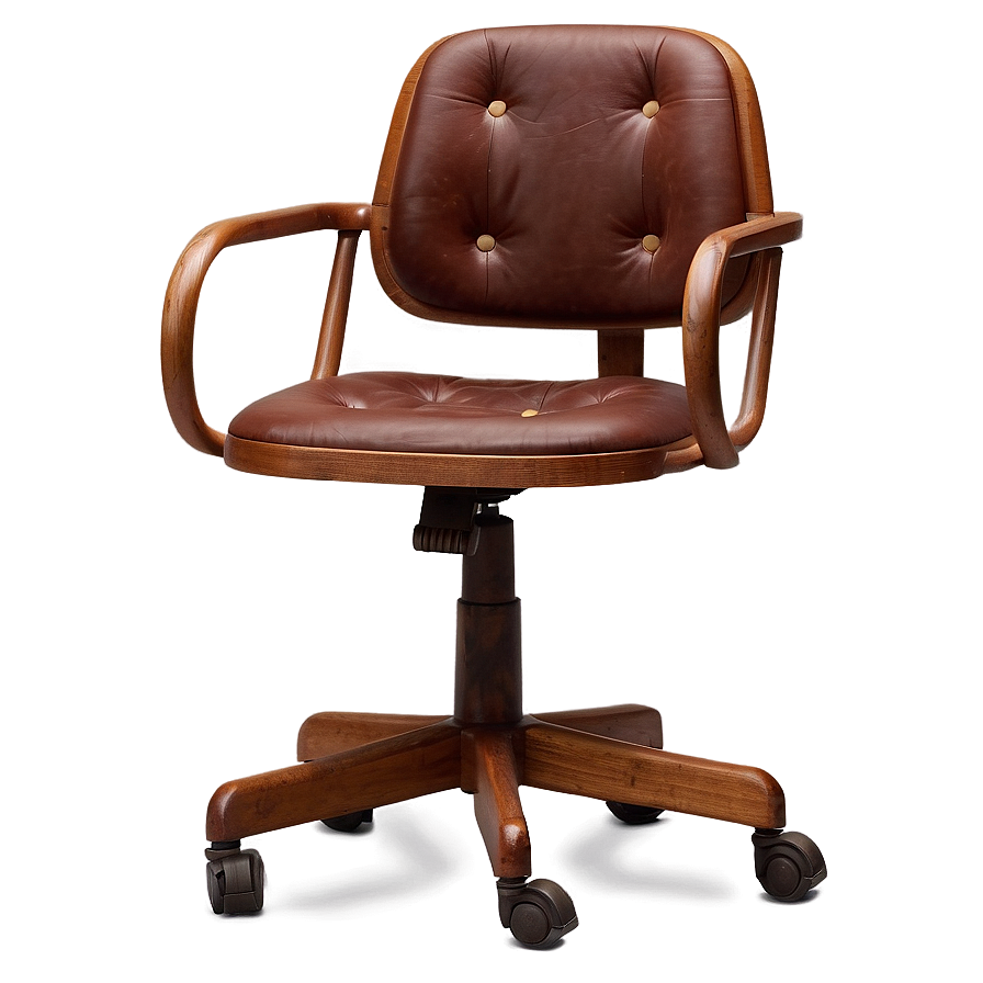 Vintage Office Chair Png Wkv