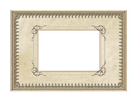 Vintage Ornate Frame Design