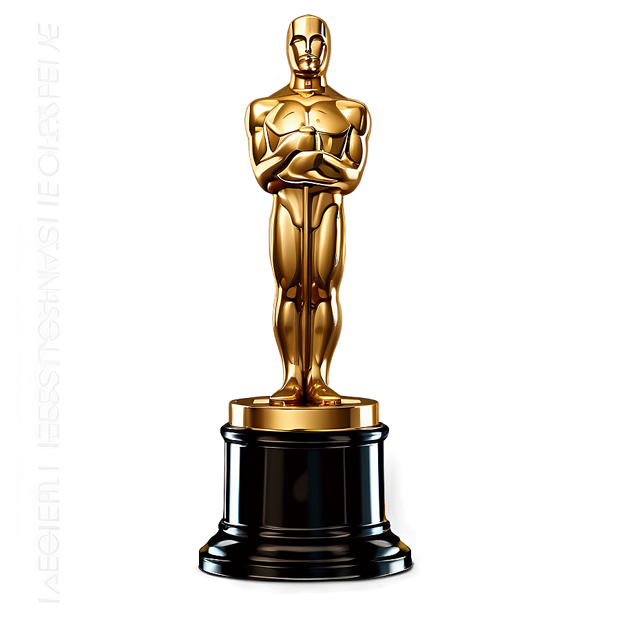 Vintage Oscar Statue Png Oeq