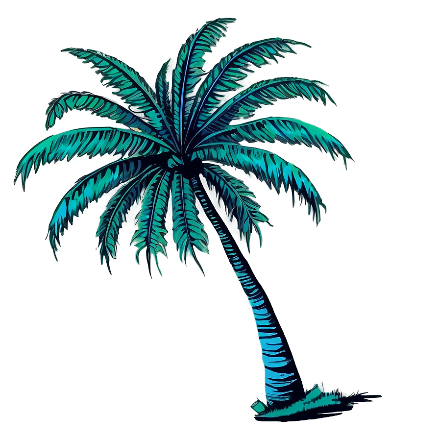 Vintage Palm Trees Png 05042024