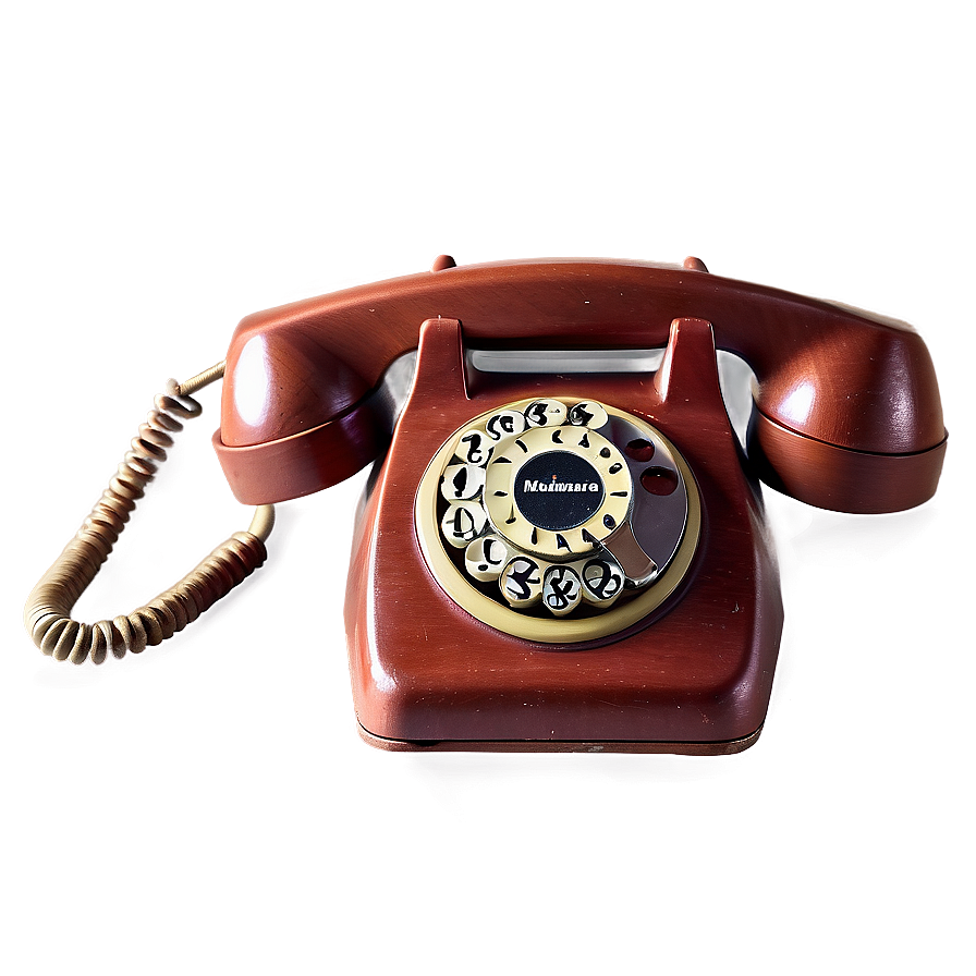 Vintage Phone With Dial Png 28