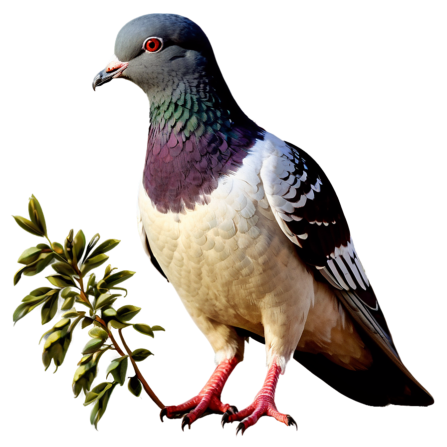 Vintage Pigeon Illustration Png Suj