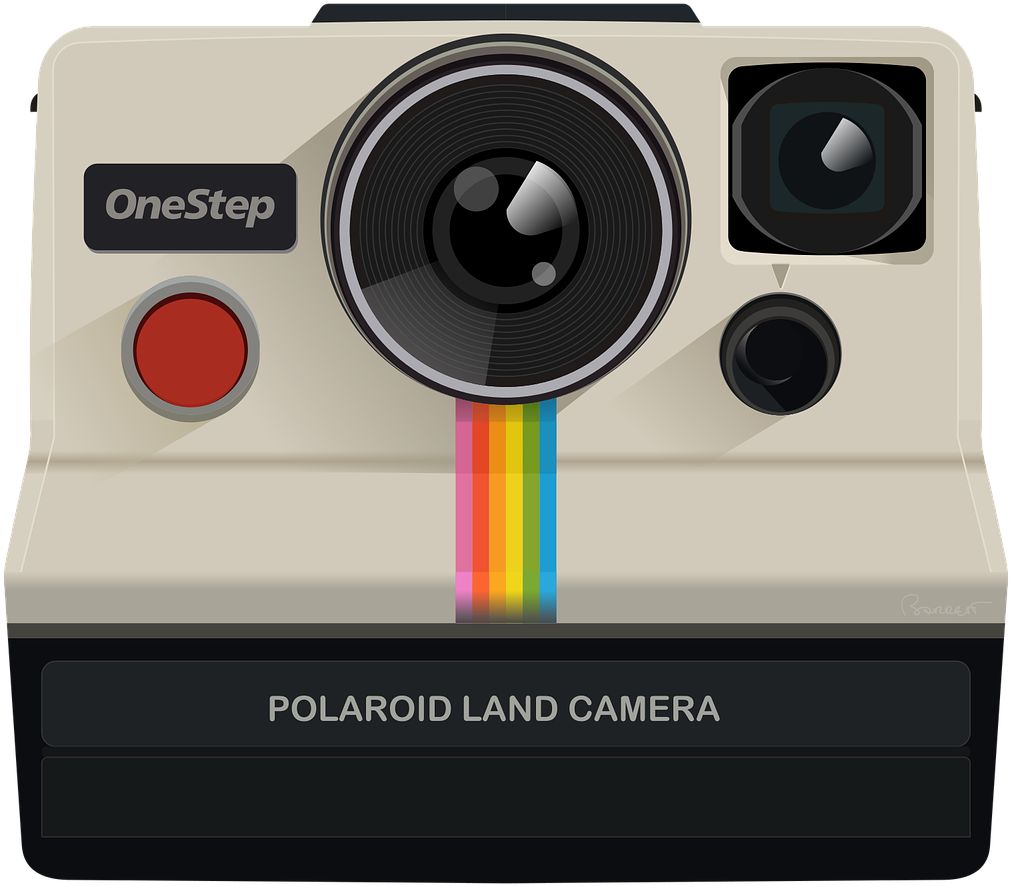 Vintage Polaroid One Step Land Camera