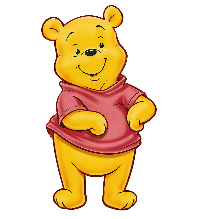 Vintage Pooh And Friends Png Htc