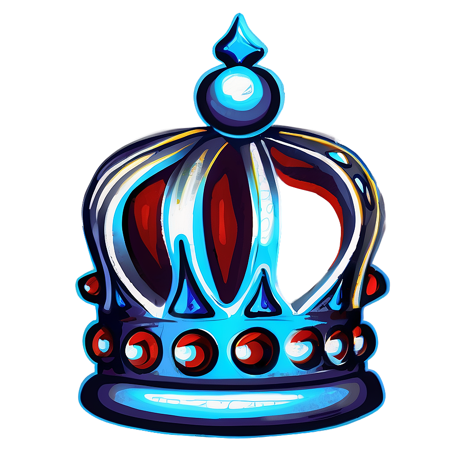 Vintage Prince Crown Sketch Png Nxk