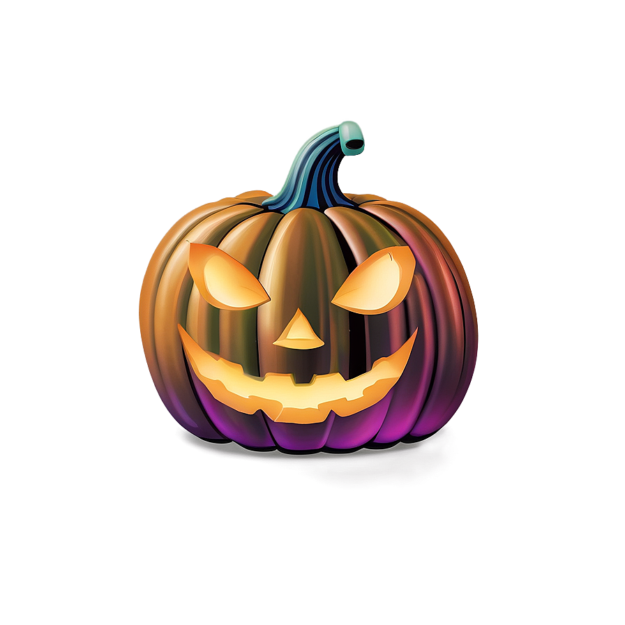 Vintage Pumpkin Face Png Ksp75