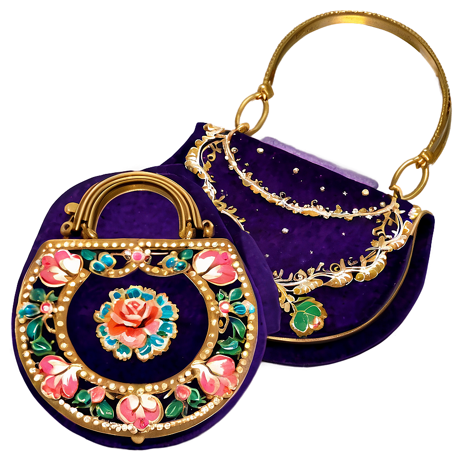 Vintage Purse Png 42